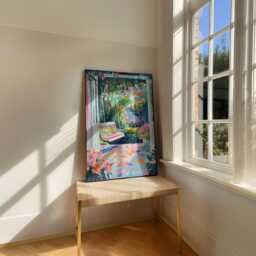 Open Window Henri Matisse Print, Style Fauvism Painting, Modern Exhibition, Patio Doors Porch Swing, Flowers Cottage Garden - thumbnail 2