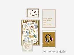 Mini Gallery Wall Set Of Teen & Tween Gaming Prints For A Bedroom, Playroom Or Games Room - Unframed - thumbnail 1