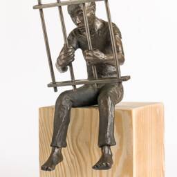 "Bronze Sculpture ""Einsitzer" - thumbnail 3