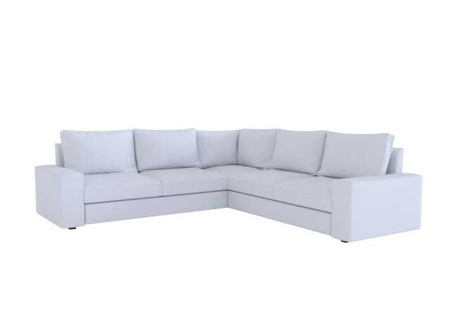 Whole Set Kivik 2+3/3+2 Corner Sofa, Custom Made Cover Fits Ikea 5 Seat Sectional Sofa Cover, Replace - image 1