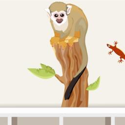 "Wall Sticker ""Skull Monkey" - thumbnail 3