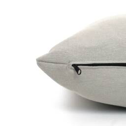 Light Grey Pillow Cover, Solid Color, Cotton, All Sizes, Home Gifts For You - thumbnail 3