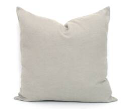 Light Grey Pillow Cover, Solid Color, Cotton, All Sizes, Home Gifts For You - thumbnail 1