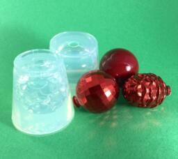 Christmas Tree Decor Silicone Molds, Set Of 3