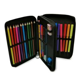 Pencil Case Horse Horses With Name Fm119 - thumbnail 3