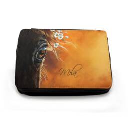 Pencil Case Horse Horses With Name Fm119 - thumbnail 1