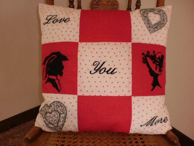 Decorative Sweetheart Pillow Love You More Wedding Romantic Home Decor Pillow