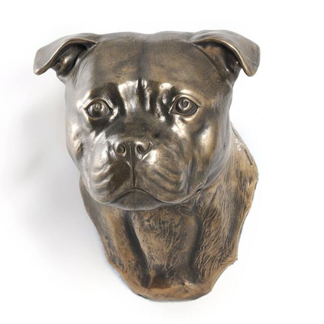 English Staffordshire Terrier, Dog Hanging Statue, Limited Edition, Artdog - image 1
