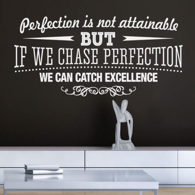 Catch Excellence - Office Wall Art Typography Stickers Decor Inspirational Motivational Decals Skucatchexsticker - image 1