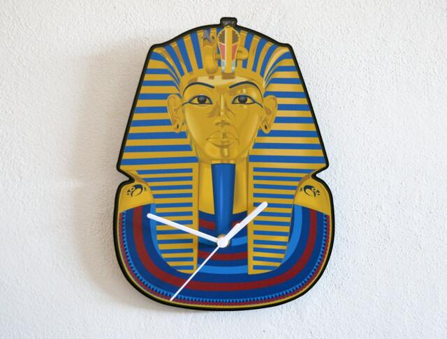 Tutankhamun's Gold Funeral Mask - Wall Clock - image 1