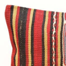 Kilim Pillow 14x20 Cover Moroccan Rug Anatolian 35x50 Cuscini Wool Etnische Kussens - thumbnail 2