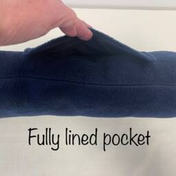 10 Colours Cuddle Fleece Long Post Surgery Recovery Pillow Mastectomy Pocket & Gel Pk Hug Cushion Double Top/Chest/Breast - thumbnail 3