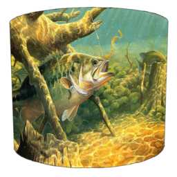 Fishing Drum Lampshade For Ceiling Light Pendants Or Table Lamp Bases - thumbnail 2