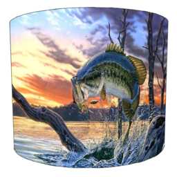 Fishing Drum Lampshade For Ceiling Light Pendants Or Table Lamp Bases - thumbnail 3