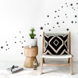 Star Wall Decals Kids Room, 90 Mixed Size Star Decals, 2, 5 Up To 10 cm Sized, Stickers, Room Decals, Nursery & Home Decor - thumbnail 2