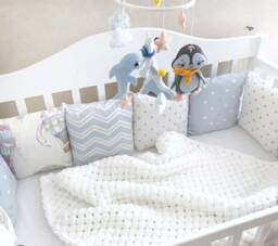 Baby Boy Blanket Blanket.newborn Baby Knit Throw Newborn Gift Shower Handmade Blanket.ready To Ship - thumbnail 1
