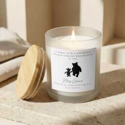 Personalised Teacher Candle & Box - Thank You Gift Teaching Assistant Present Keepsake From Child