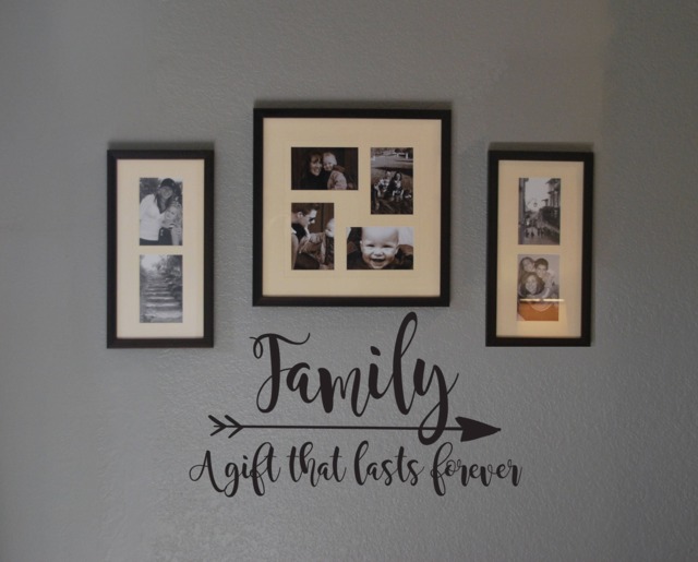 "Vinyl Wall Decal - ""Family - A Gift That Lasts Forever" - image 1