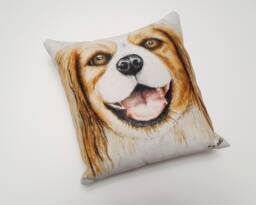 Spaniel Cushion - Dogs Cushions Gifts For The Home Home Gifts Dog Her Him Cushions - thumbnail 1