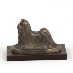 Yorkshire Terrier, Dog Wooden Base Statue, Limited Edition, Artdog - thumbnail 3