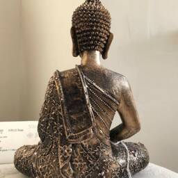 Divine Beautifully Detailed T Lit Buddhas Statue. Adorned in Swarovski Elements - thumbnail 3