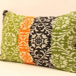 12x20 Turkish Kilim Lumbar Pillow Boho Pillow Bohemian Cushion Navajo Rugturkish Cover Armchair Case 4Oef-11 - thumbnail 3