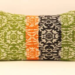 12x20 Turkish Kilim Lumbar Pillow Boho Pillow Bohemian Cushion Navajo Rugturkish Cover Armchair Case 4Oef-11 - thumbnail 2