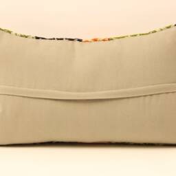 12x20 Turkish Kilim Lumbar Pillow Boho Pillow Bohemian Cushion Navajo Rugturkish Cover Armchair Case 4Oef-11 - thumbnail 4