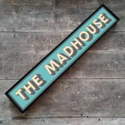 The Madhouse Framed Metal Print Unique Gallery Wall Art - thumbnail 2