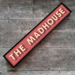 The Madhouse Framed Metal Print Unique Gallery Wall Art - thumbnail 1