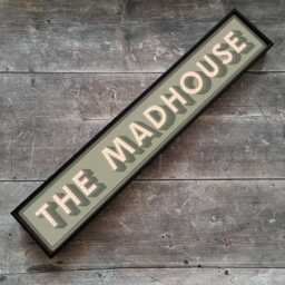The Madhouse Framed Metal Print Unique Gallery Wall Art - thumbnail 3