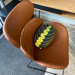 Maranta Leaf Pillow - Handmade Plant Lover Gift - thumbnail 2