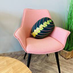 Maranta Leaf Pillow - Handmade Plant Lover Gift - thumbnail 1