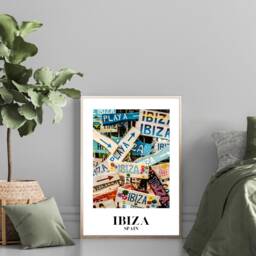Ibiza Print, Travel Poster, Home Decor, Wall Art, Gift, Gallery Prints, Unframed Prints - thumbnail 2