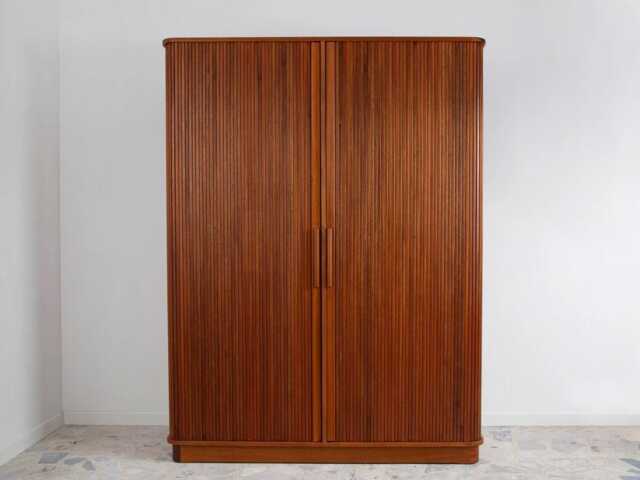 Wardrobe Armoire, Handmade From Solid Mahogany - Klesskap - image 1