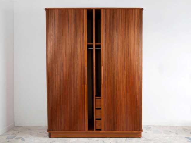 Wardrobe Armoire, Handmade From Solid Mahogany - Klesskap - image 1