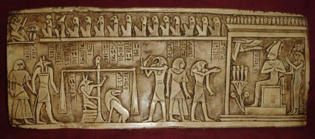 Ancient Egyptian Anubis Judgement Day Pharaoh Art Wall Decor - image 1