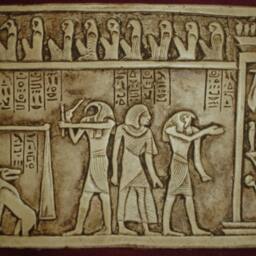 Ancient Egyptian Anubis Judgement Day Pharaoh Art Wall Decor - thumbnail 3