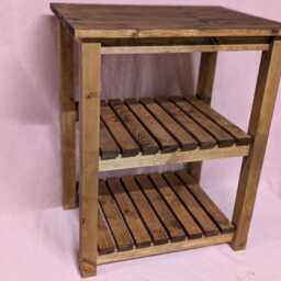 Handmade Rustic Bathroom Vanity Washstand Freestanding - Manor Range - thumbnail 2