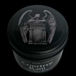 Cemetery Rain - Damp Earth & Moss Scented Vegan Soy Candle Eco Friendly - thumbnail 1