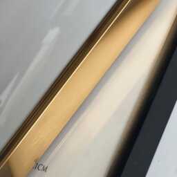 A3 Gold Aluminium Frame, Picture Photo Display Frames, Poster Modern Frame Art, Home Decor Interior Detail - thumbnail 3