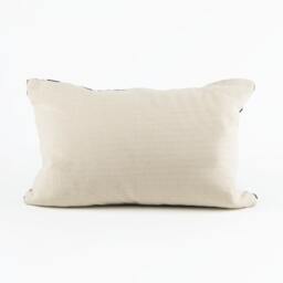 Black Mud Cloth Pillow Cover- White Print- Pillow , 18x12, 18x18 - thumbnail 3