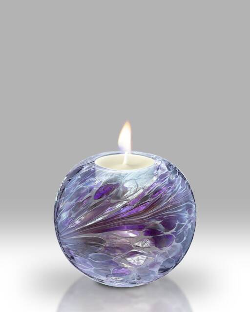 Handmade Mouth Blown Friendship Votive By Nobile Glassware - image 1