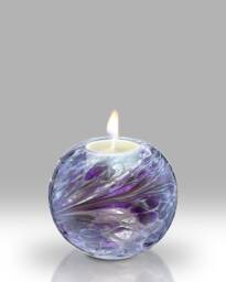 Handmade Mouth Blown Friendship Votive By Nobile Glassware - thumbnail 1