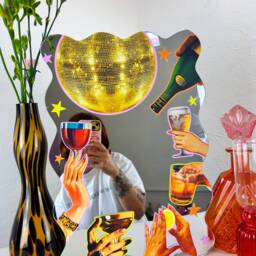 Cheers To Me Mirror - 2x Sizes - thumbnail 4