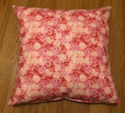 Pink & Pearl Flowers Pillow Cover - thumbnail 1