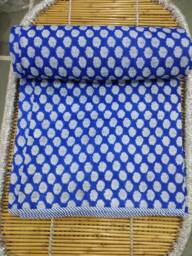 Hand Block Print Cotton Dohar - Jaipur Printed Reversible Summer Ac Blanket