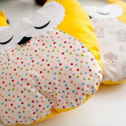 Owl Pillow For Kids Cozy Cushion Head Cover Theme Gift Nursery Throw Bird Owner Gifts Plush Owl Gender Neutral - thumbnail 2