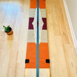 Hand-Woven Entryway Bench Mcm Style End Of Bed & Mudroom Seating - Custom-Made, Multiple Sizes - thumbnail 4
