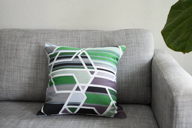 Maharam Agency By Sarah Morris 466001-007 Kelly Pillow Cover - image 1